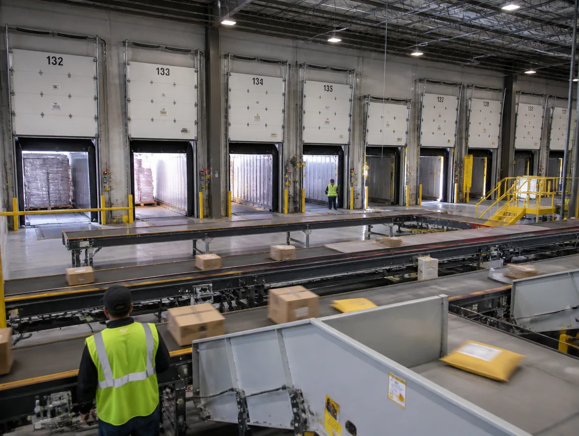 Distribution Centers lit with new LED fixtures