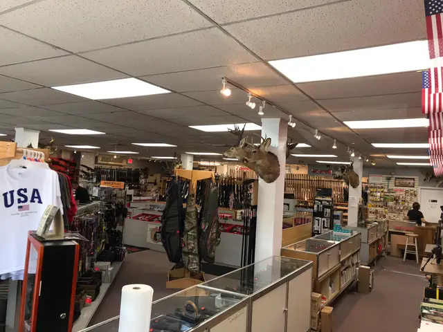 Benson's Gunshop, after the LED upgrade