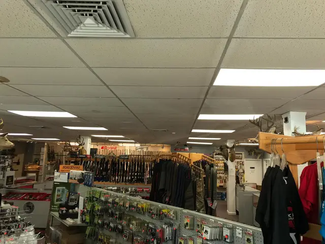 Benson's Gunshop, after the LED upgrade, photo 2