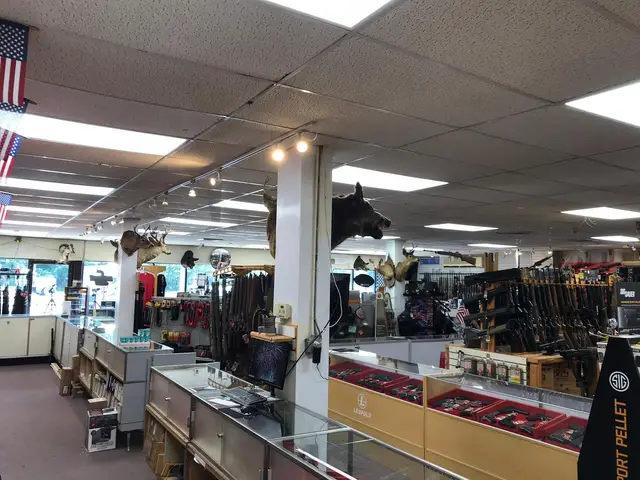 Benson's Gunshop, after the LED upgrade, photo 3