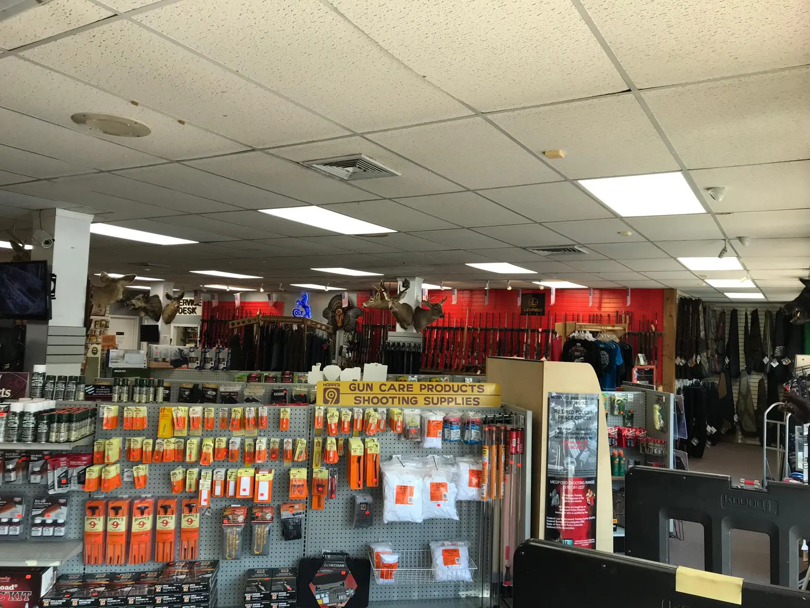 Benson's Gunshop, after the LED upgrade