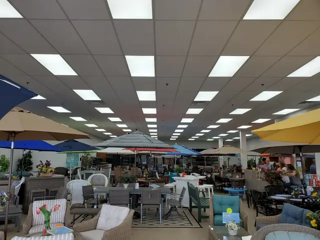 Kaufman Allied Patio, after the LED upgrade