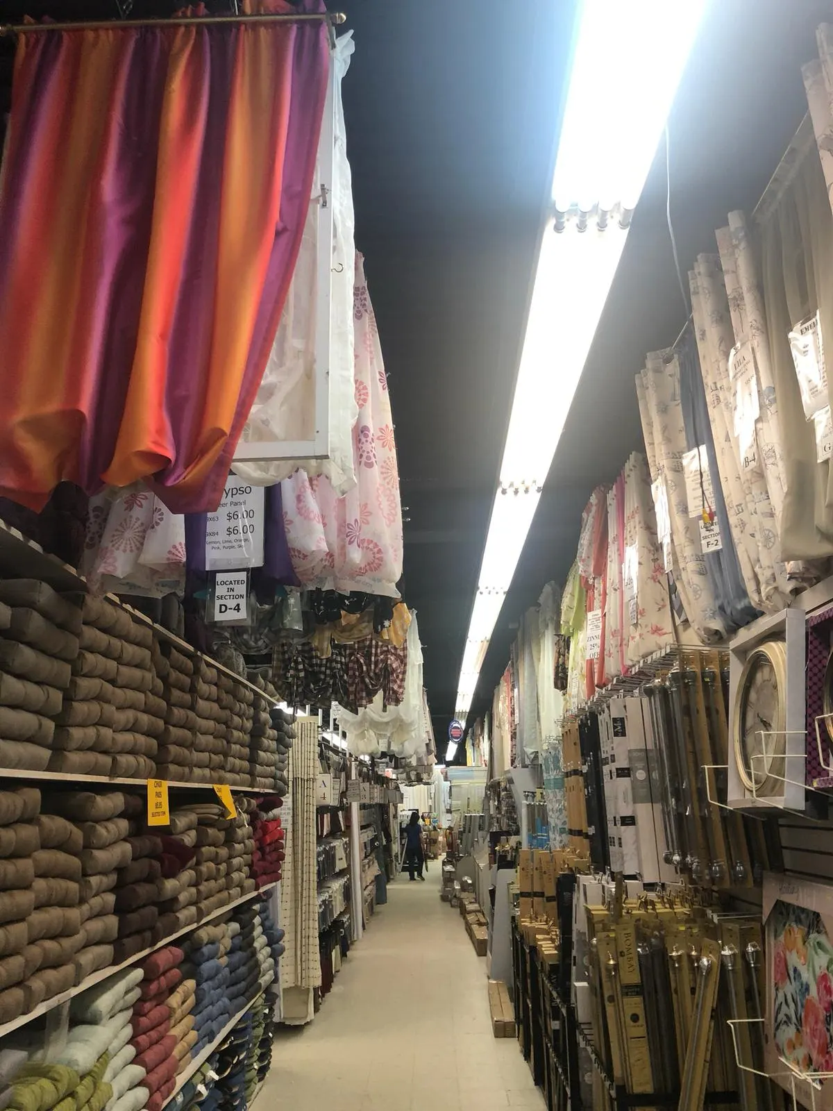 Marburn Curtains, Carle Place, before the LED upgrade
