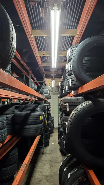 Mavis Discount Tire, Bethpage, after the LED upgrade