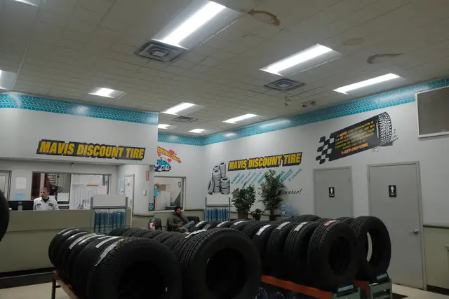 Mavis Discount Tire, Centereach, after the LED upgrade, photo 22