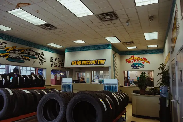 Mavis Discount Tire, Centereach, after the LED upgrade, photo 23