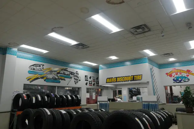 Mavis Discount Tire, Centereach, after the LED upgrade, photo 24