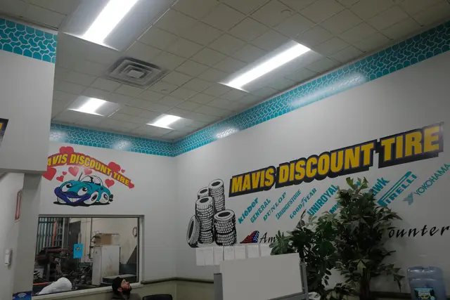 Mavis Discount Tire, Centereach, after the LED upgrade, photo 26