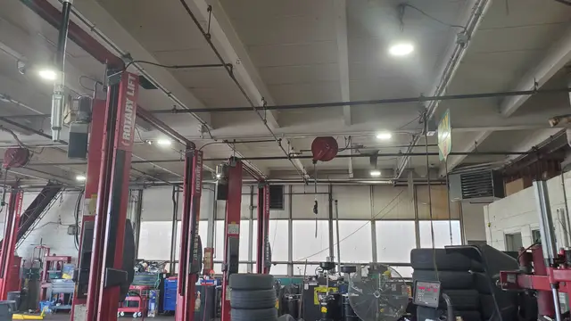 Mavis Discount Tire, Farmingdale, after the LED upgrade, photo 5