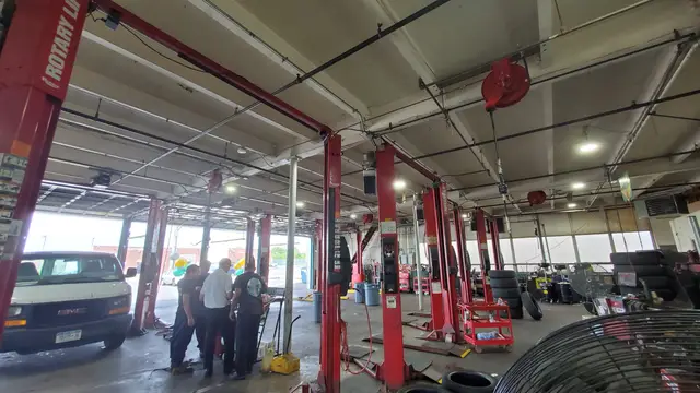 Mavis Discount Tire, Westbury, after the LED upgrade, photo 4