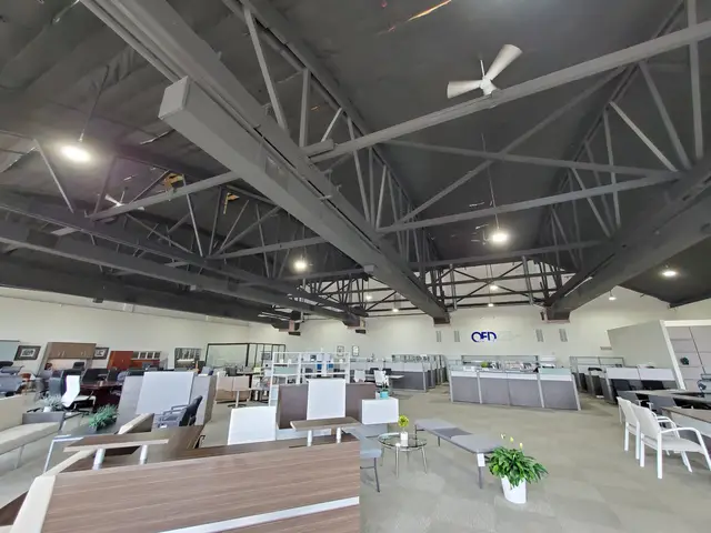 Office Furniture Direct, after the LED upgrade