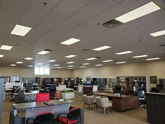 Office Furniture Direct, after the LED upgrade, photo 3