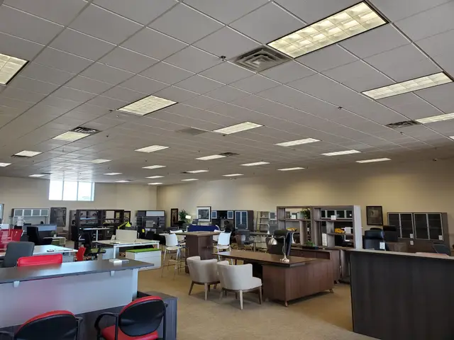 Office Furniture Direct, before the LED upgrade, photo 2