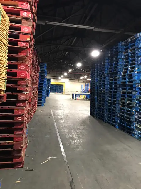 Pallets R Us, Bronx, after the LED upgrade, photo 4