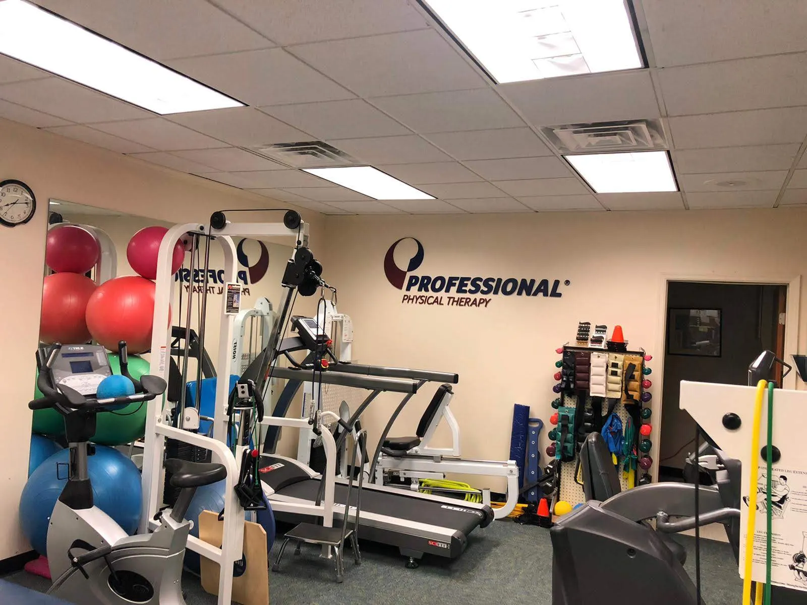 Professional Physical Therapy, New Hyde Park, before the LED upgrade