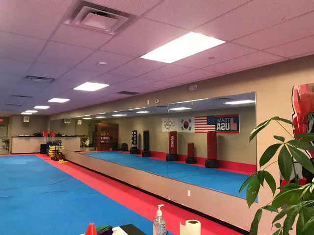 Ultimate Taekwondo of Selden, before the LED upgrade, photo 1