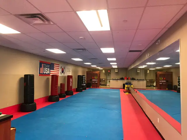 Ultimate Taekwondo of Selden, before the LED upgrade, photo 2